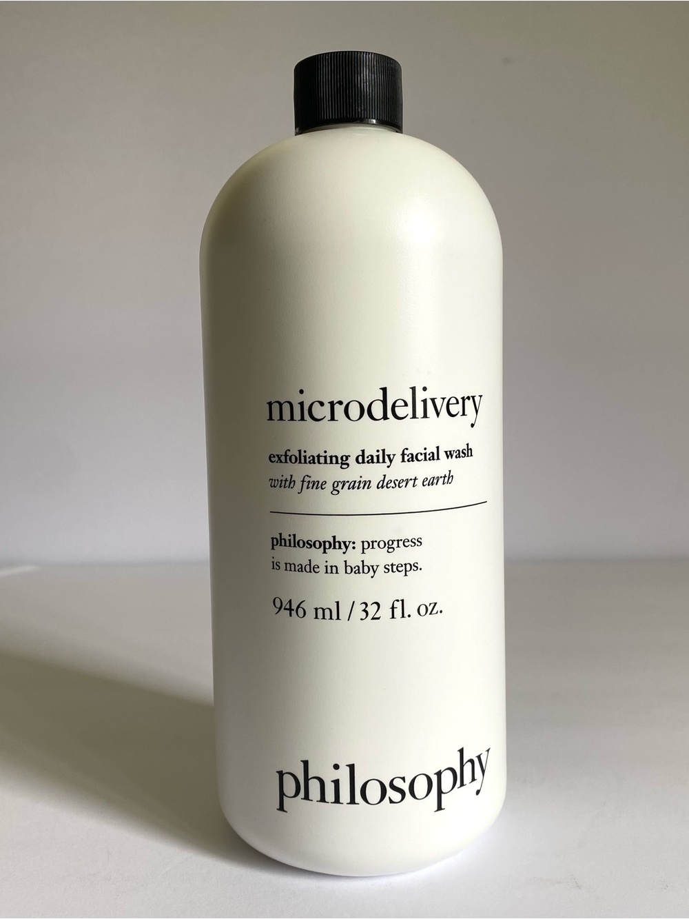 Philosophy Microdelivery Exfoliating Daily Facial Wash 32 oz. Jumbo size
